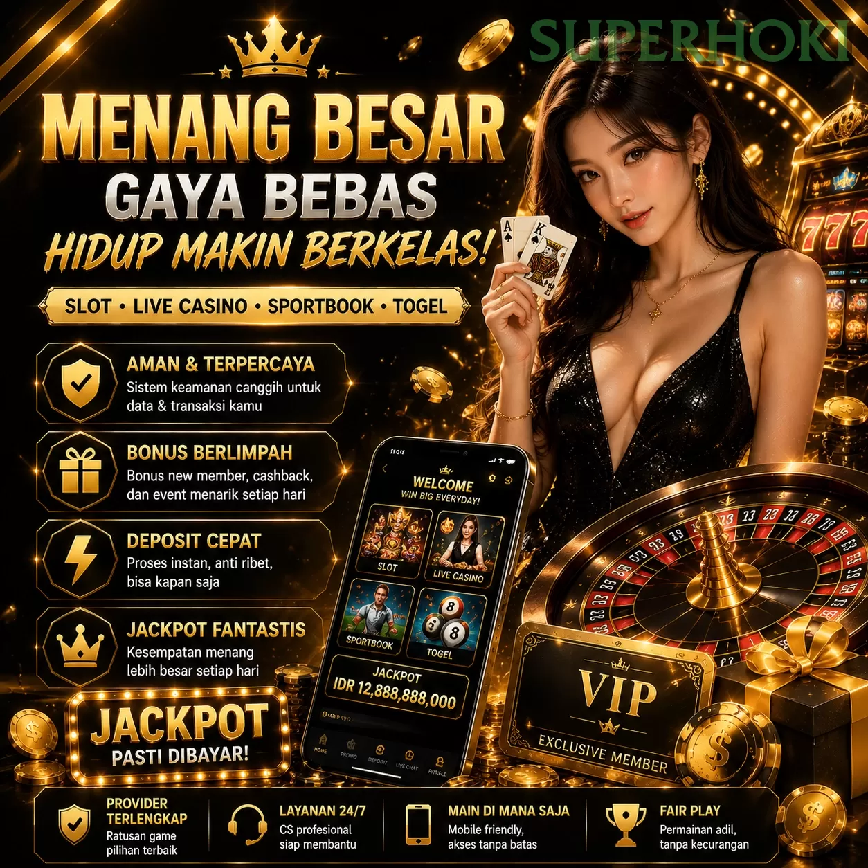 WELCOME BONUS NEW MEMBER 50_ promotion image